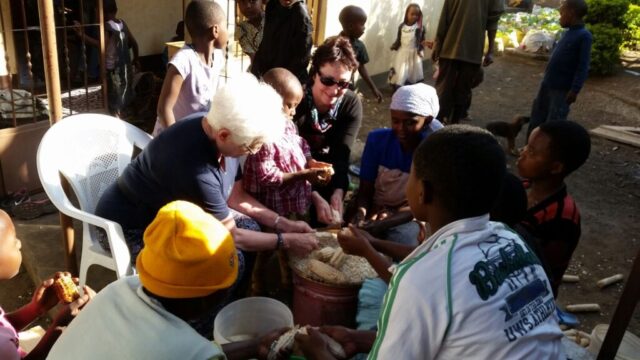 Wir kochen gemeinsam mit groß und klein